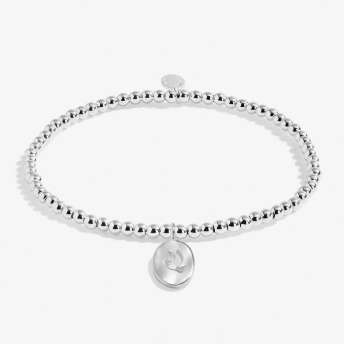 Joma Jewellery A Little 'Special Thoughts And Prayers' Bracelet In Silver Plating